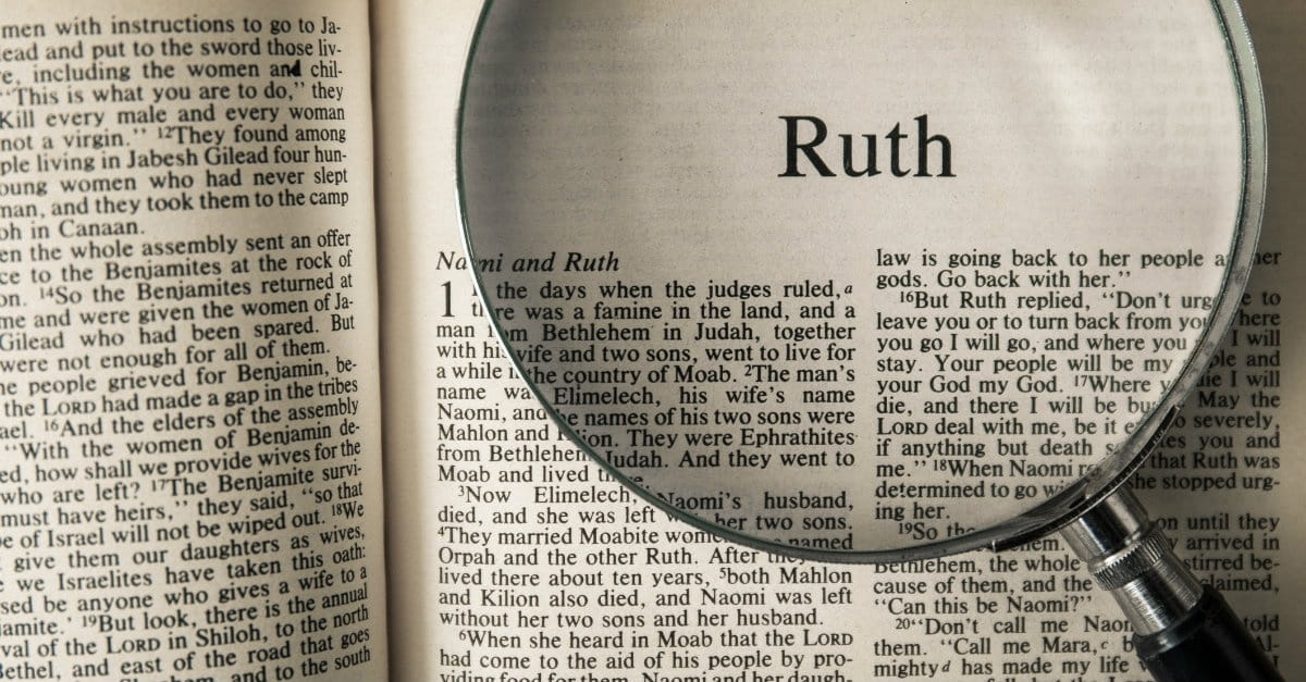 livre de la Bible de Ruth